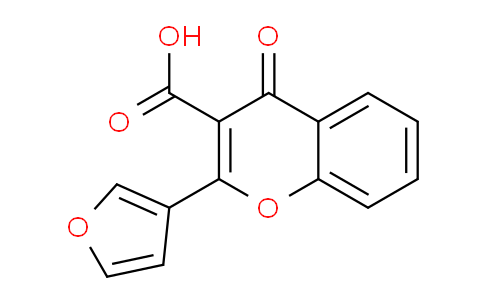 CAS No. 89002-87-9, 2-(Furan-3-yl)-4-oxo-4H-chromene-3-carboxylic acid