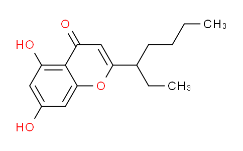 CAS No. 841277-55-2, 2-(Heptan-3-yl)-5,7-dihydroxy-4H-chromen-4-one