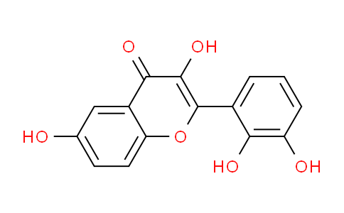 CAS No. 108239-98-1, 2-(2,3-Dihydroxyphenyl)-3,6-dihydroxy-4H-chromen-4-one
