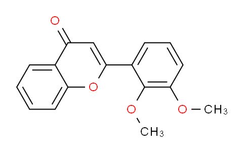 CAS No. 2554-84-9, 2-(2,3-Dimethoxyphenyl)-4H-chromen-4-one