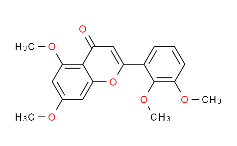 CAS No. 84757-31-3, 2-(2,3-Dimethoxyphenyl)-5,7-dimethoxy-4H-chromen-4-one
