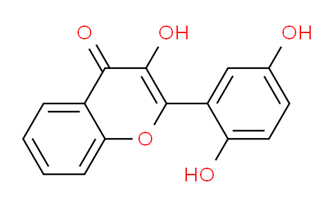 CAS No. 95382-88-0, 2-(2,5-Dihydroxyphenyl)-3-hydroxy-4H-chromen-4-one