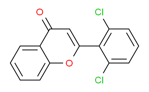 CAS No. 162827-53-4, 2-(2,6-Dichlorophenyl)-4H-chromen-4-one
