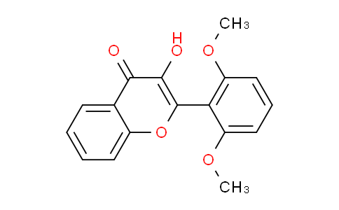 CAS No. 70460-35-4, 2-(2,6-Dimethoxyphenyl)-3-hydroxy-4H-chromen-4-one