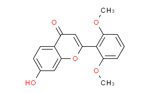 CAS No. 139339-37-0, 2-(2,6-Dimethoxyphenyl)-7-hydroxy-4H-chromen-4-one