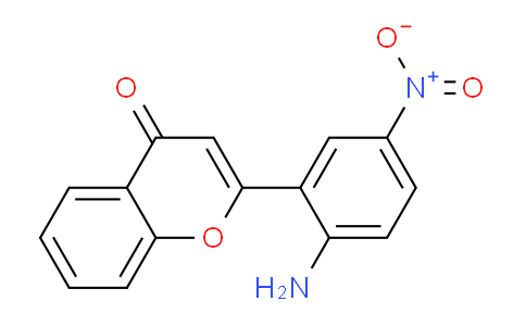 CAS No. 55361-92-7, 2-(2-Amino-5-nitrophenyl)-4H-chromen-4-one