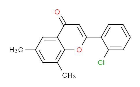 CAS No. 89112-89-0, 2-(2-Chlorophenyl)-6,8-dimethyl-4H-chromen-4-one