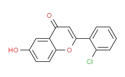 CAS No. 140439-32-3, 2-(2-Chlorophenyl)-6-hydroxy-4H-chromen-4-one
