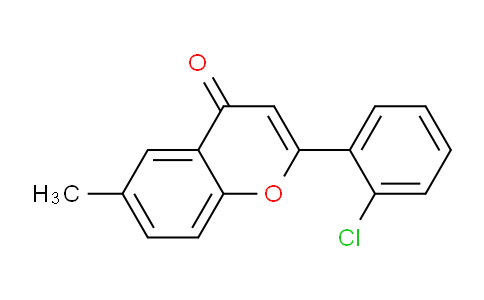 CAS No. 89112-88-9, 2-(2-Chlorophenyl)-6-methyl-4H-chromen-4-one