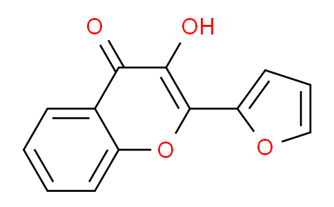 CAS No. 78933-17-2, 2-(Furan-2-yl)-3-hydroxy-4H-chromen-4-one