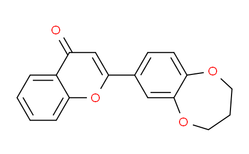 CAS No. 116288-09-6, 2-(3,4-Dihydro-2H-benzo[b][1,4]dioxepin-7-yl)-4H-chromen-4-one