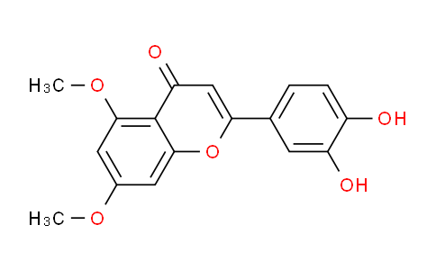 CAS No. 90363-40-9, 2-(3,4-Dihydroxyphenyl)-5,7-dimethoxy-4H-chromen-4-one