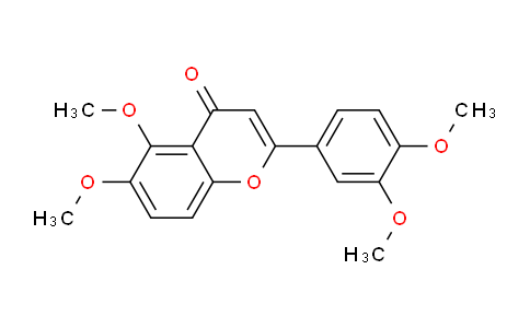 CAS No. 94303-31-8, 2-(3,4-Dimethoxyphenyl)-5,6-dimethoxy-4H-chromen-4-one