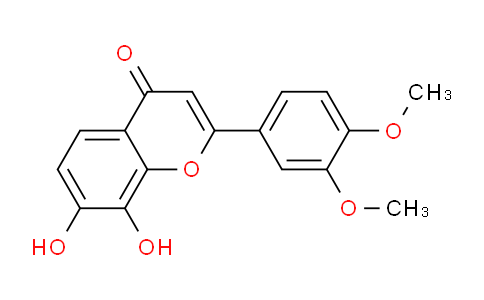 CAS No. 110865-15-1, 2-(3,4-Dimethoxyphenyl)-7,8-dihydroxy-4H-chromen-4-one