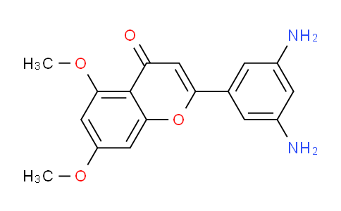 CAS No. 921942-47-4, 2-(3,5-Diaminophenyl)-5,7-dimethoxy-4H-chromen-4-one