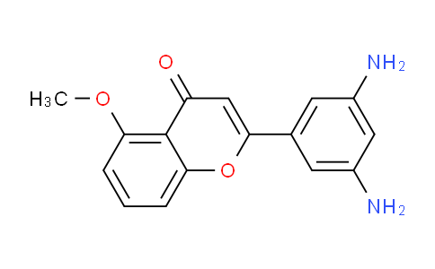 CAS No. 921942-43-0, 2-(3,5-Diaminophenyl)-5-methoxy-4H-chromen-4-one