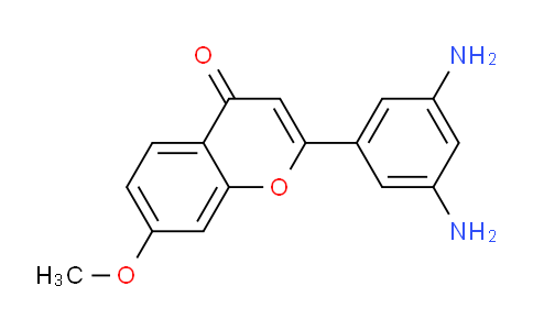 CAS No. 921942-38-3, 2-(3,5-Diaminophenyl)-7-methoxy-4H-chromen-4-one