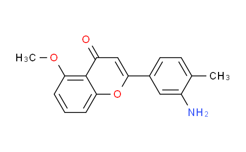 CAS No. 921942-42-9, 2-(3-Amino-4-methylphenyl)-5-methoxy-4H-chromen-4-one