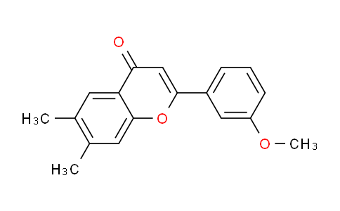 DY754917 | 88952-95-8 | 2-(3-Methoxyphenyl)-6,7-dimethyl-4H-chromen-4-one