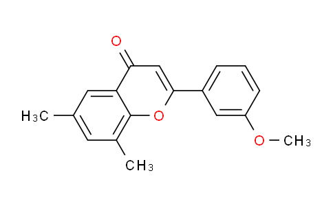 CAS No. 88952-90-3, 2-(3-Methoxyphenyl)-6,8-dimethyl-4H-chromen-4-one