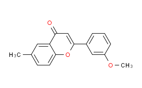 CAS No. 88952-72-1, 2-(3-Methoxyphenyl)-6-methyl-4H-chromen-4-one