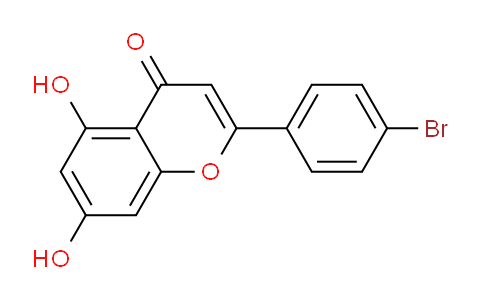 CAS No. 152969-70-5, 2-(4-Bromophenyl)-5,7-dihydroxy-4H-chromen-4-one