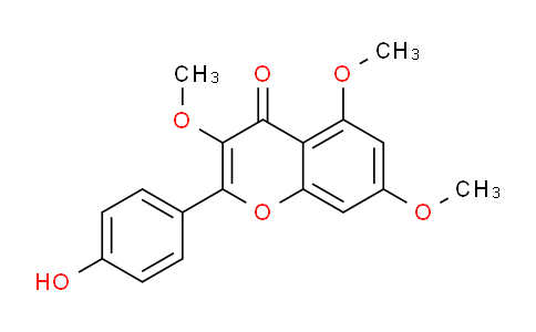 CAS No. 59259-80-2, 2-(4-Hydroxyphenyl)-3,5,7-trimethoxy-4H-chromen-4-one
