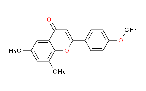 CAS No. 88952-91-4, 2-(4-Methoxyphenyl)-6,8-dimethyl-4H-chromen-4-one
