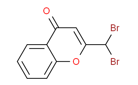 CAS No. 880517-84-0, 2-(Dibromomethyl)-4H-chromen-4-one