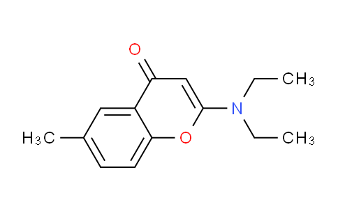 CAS No. 64965-04-4, 2-(Diethylamino)-6-methyl-4H-chromen-4-one