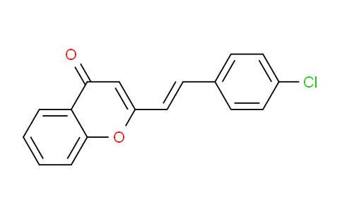 CAS No. 133567-73-4, (E)-2-(4-Chlorostyryl)-4H-chromen-4-one