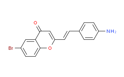 DY754961 | 887646-98-2 | 2-(4-Aminostyryl)-6-bromo-4H-chromen-4-one