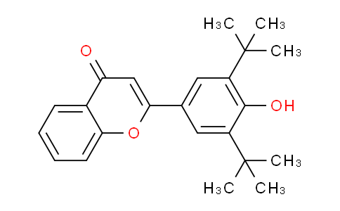 CAS No. 152816-42-7, 2-(3,5-Di-tert-butyl-4-hydroxyphenyl)-4H-chromen-4-one