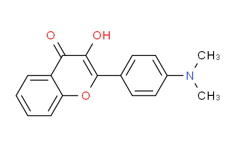 CAS No. 101442-35-7, 2-(4-(Dimethylamino)phenyl)-3-hydroxy-4H-chromen-4-one