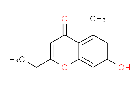 CAS No. 62036-42-4, 2-Ethyl-7-hydroxy-5-methyl-4H-chromen-4-one