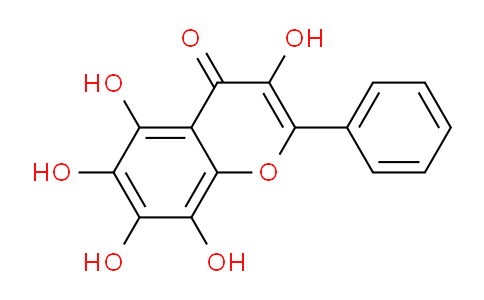 CAS No. 727388-91-2, 3,5,6,7,8-Pentahydroxy-2-phenyl-4H-chromen-4-one