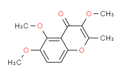 CAS No. 61885-12-9, 3,5,6-Trimethoxy-2-methyl-4H-chromen-4-one