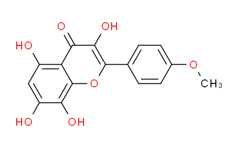 CAS No. 96238-95-8, 3,5,7,8-Tetrahydroxy-2-(4-methoxyphenyl)-4H-chromen-4-one