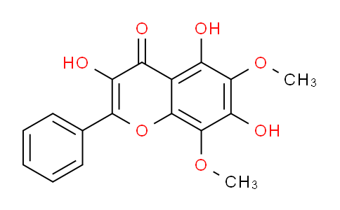 CAS No. 33183-51-6, 3,5,7-Trihydroxy-6,8-dimethoxy-2-phenyl-4H-chromen-4-one