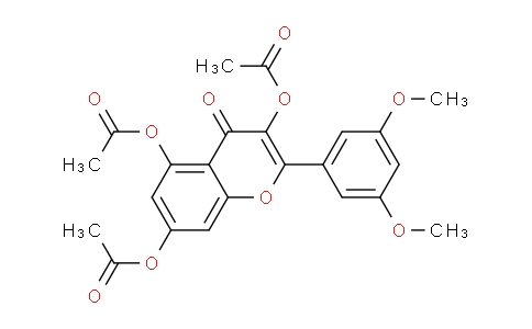 CAS No. 62008-20-2, 2-(3,5-Dimethoxyphenyl)-4-oxo-4H-chromene-3,5,7-triyl triacetate