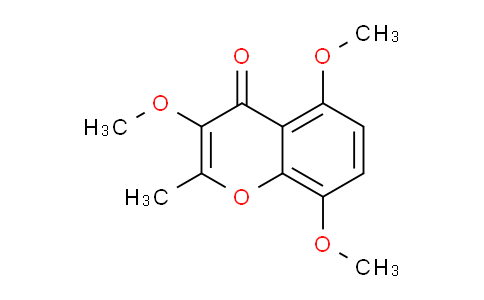 CAS No. 61885-16-3, 3,5,8-Trimethoxy-2-methyl-4H-chromen-4-one