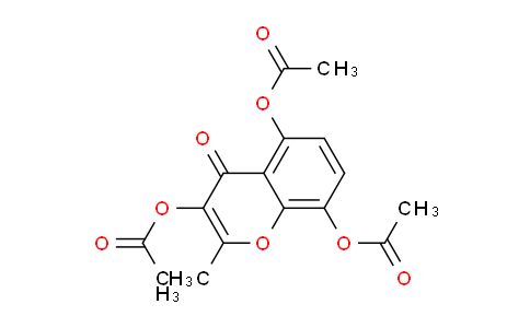 CAS No. 61885-15-2, 2-Methyl-4-oxo-4H-chromene-3,5,8-triyl triacetate