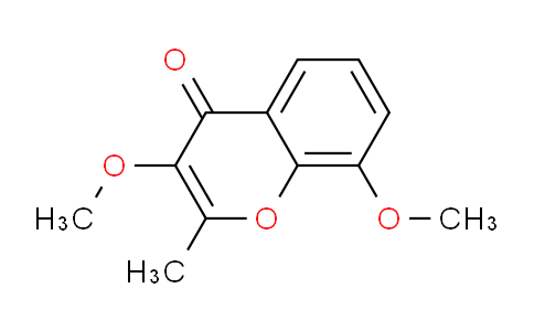 CAS No. 61885-18-5, 3,8-Dimethoxy-2-methyl-4H-chromen-4-one