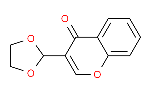 CAS No. 17422-79-6, 3-(1,3-Dioxolan-2-yl)-4H-chromen-4-one