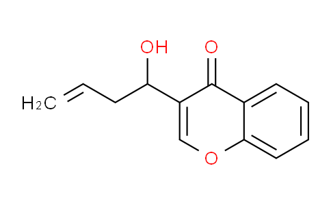 CAS No. 482378-54-1, 3-(1-Hydroxybut-3-en-1-yl)-4H-chromen-4-one