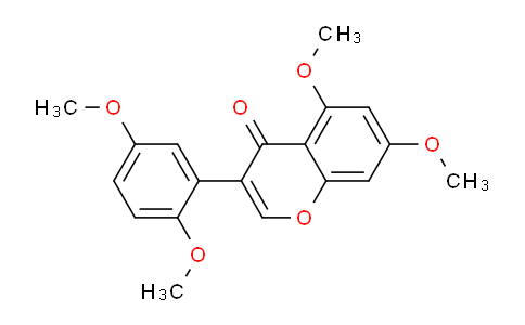 CAS No. 112777-71-6, 3-(2,5-Dimethoxyphenyl)-5,7-dimethoxy-4H-chromen-4-one