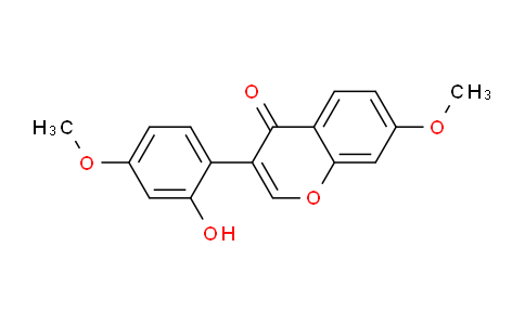 CAS No. 19725-42-9, 3-(2-Hydroxy-4-methoxyphenyl)-7-methoxy-4H-chromen-4-one