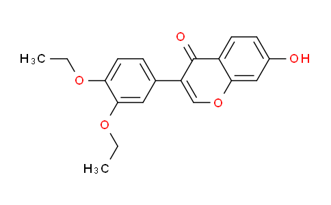 CAS No. 138948-70-6, 3-(3,4-Diethoxyphenyl)-7-hydroxy-4H-chromen-4-one