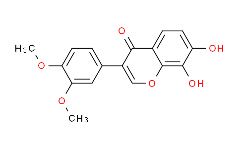 CAS No. 97770-37-1, 3-(3,4-Dimethoxyphenyl)-7,8-dihydroxy-4H-chromen-4-one