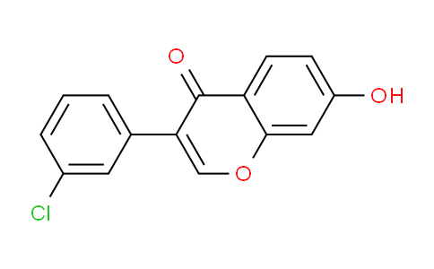 CAS No. 224426-56-6, 3-(3-Chlorophenyl)-7-hydroxy-4H-chromen-4-one